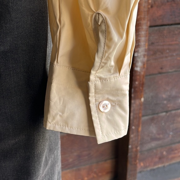 Fierce Voluminous Rouched Sleeve Button-up - Picture 6 of 6